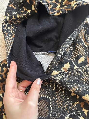 s Beden çeşitli Renk Zara leopar sweatshirts