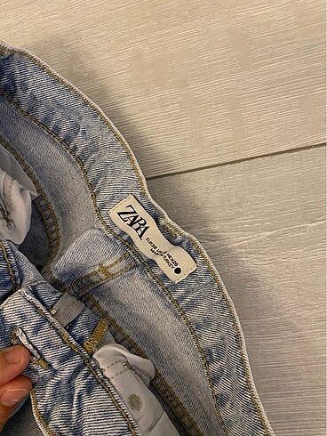 36 Beden mavi Renk Zara jean