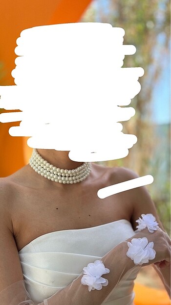 Choker inci kolye