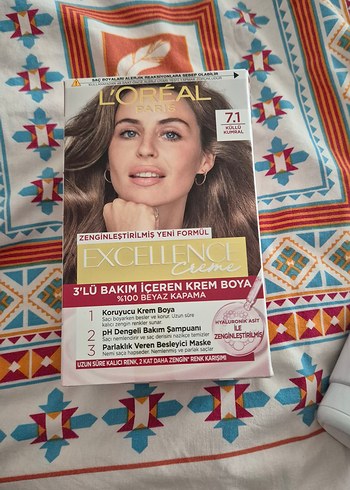 L'Oréal Excellence Creme Saç Boyası 7.1 Kumral