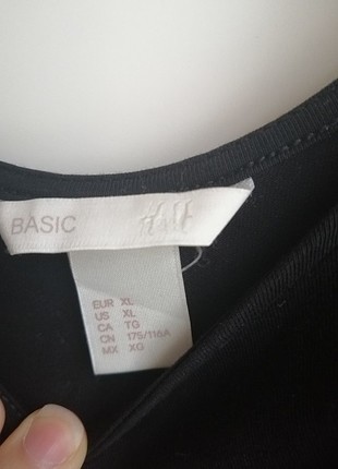 H&M Kayık yaka basic body