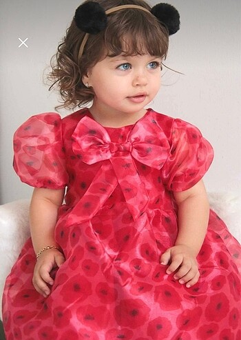 6 Yaş Beden Little Honey Bunnies elbise