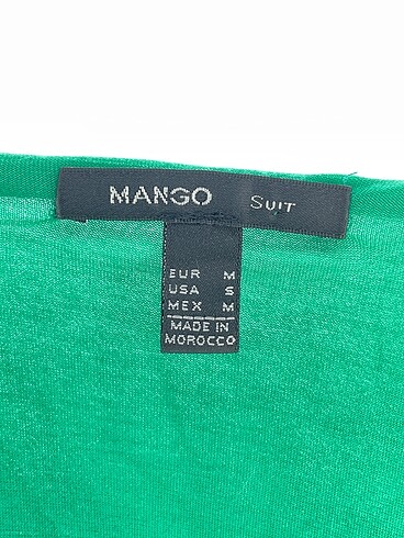 m Beden yeşil Renk Mango Bluz %70 İndirimli.