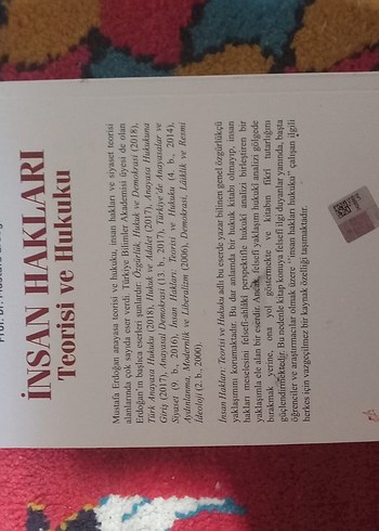 İnsan Hakları Teorisi ve Hukuku Kitabı - Görsel 2