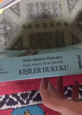 Türk Medeni Hukuku Kişiler Hukuku Kitabı - Görsel 3
