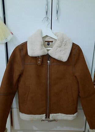 H&M peluş kürk