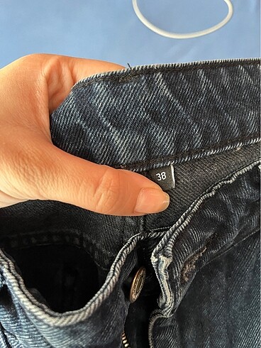 m Beden lacivert Renk straight vintage jean