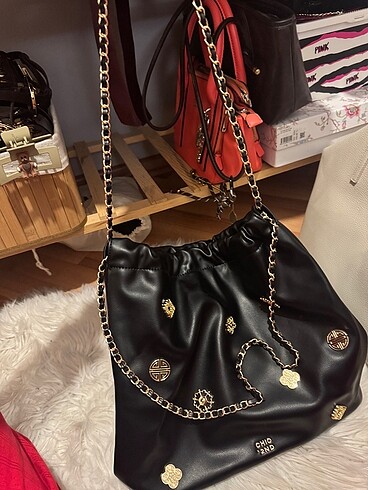 Beden siyah Renk Siyah Shopper Çanta