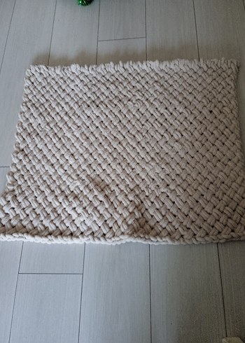 Bej Örgü Çocuk Battaniyesi - Görsel 2