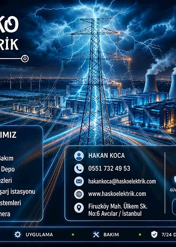 Diğer Elektrik Ve Guvenlik Sistemleri İsleriniz İcin İletisime Geciniz
