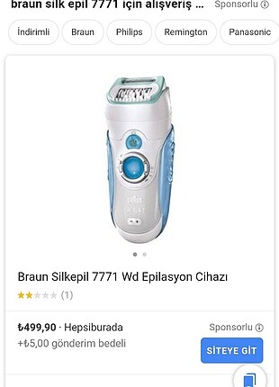 Braun Epilatör silkepil7