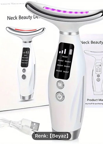 Yüz ve boyun masaj aleti - Görsel 5