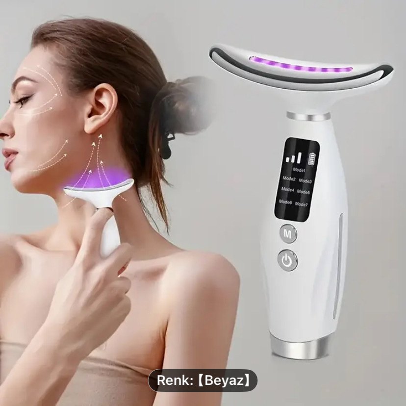 Yüz ve boyun masaj aleti - Görsel 2