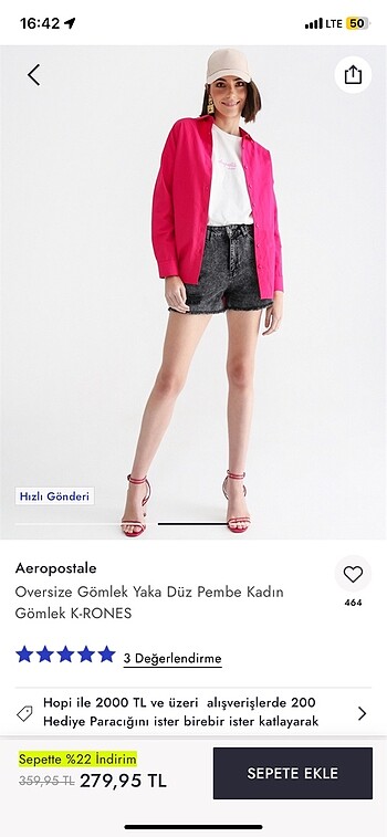 Boyner Oversize gömlek