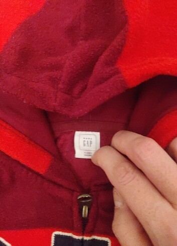4 Yaş Beden bordo Renk GAP unisexs 4 yaş sweatshirt