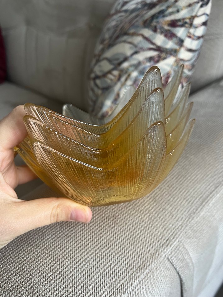 Parlak Sarı Yıldız Şekilli Bohem Tabak - Görsel 2