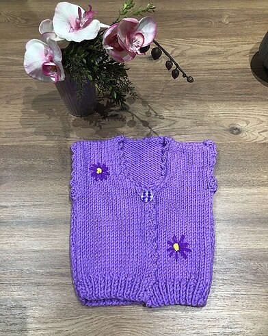 El yapımı örgü hırka