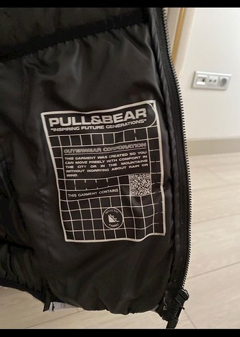 Gri  Günlük Şişme Mont - Görsel 4