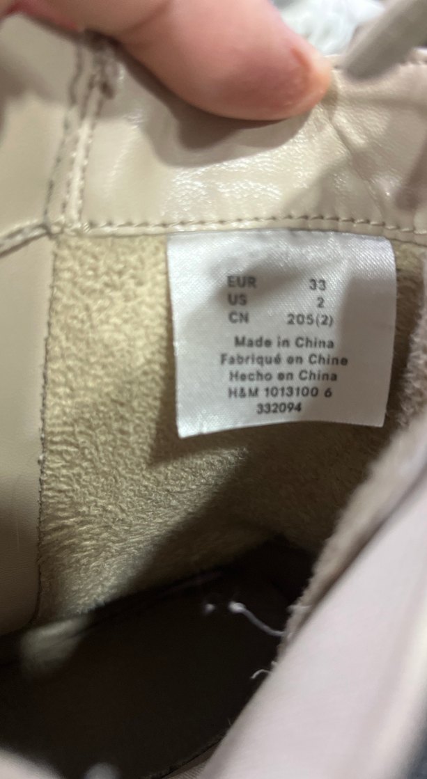 H&M kız çocuk bot - Görsel 4