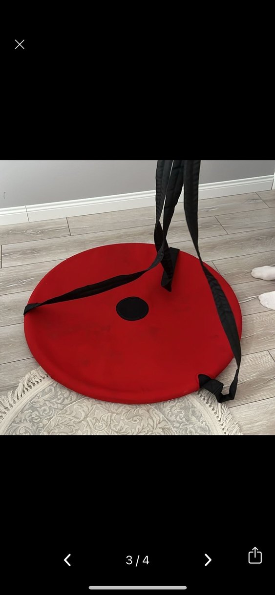 IKEA Svava Kırmızı Çocuk Salıncağı - Görsel 3