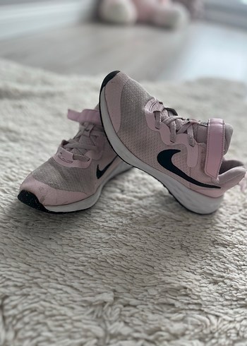 Kız Çocuk Pembe Spor Ayakkabı Cırt Cırtlı - Görsel 3