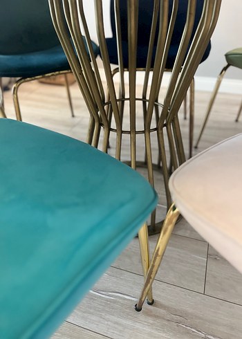 Lacivert  Sandalye - Görsel 4