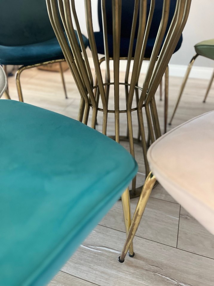 Lacivert  Sandalye - Görsel 4