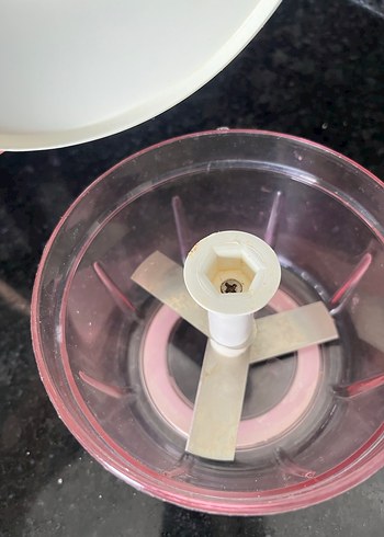 Pembe Plastik Mutfak Doğrayıcı - Görsel 2