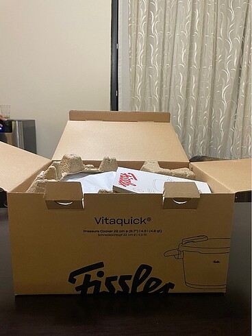  Beden beyaz Renk Fissler Vitaquick Premium 4,5Litre Düdüklü Tencere