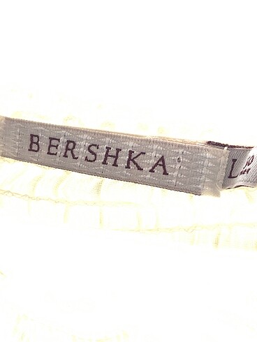l Beden beyaz Renk Bershka Bluz p İndirimli.