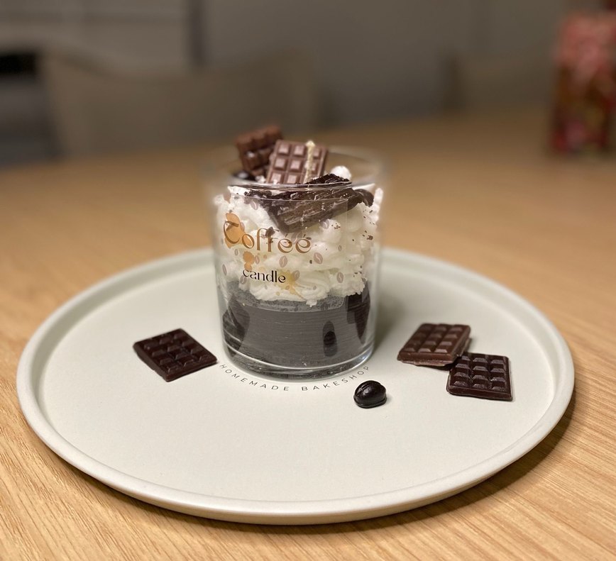 Çikolata kokulu Mum - Görsel 2