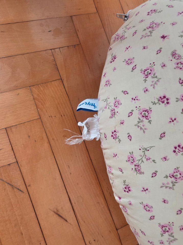 Çiçek Desenli Hamile ve Emzirme Yastığı - Görsel 3