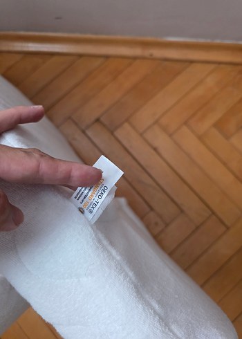 Beyaz Dalga Desenli Yumuşak reflu yatagi - Görsel 2