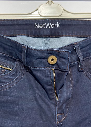 Network Kadın Lacivert Normal Boy Denim Pantolon