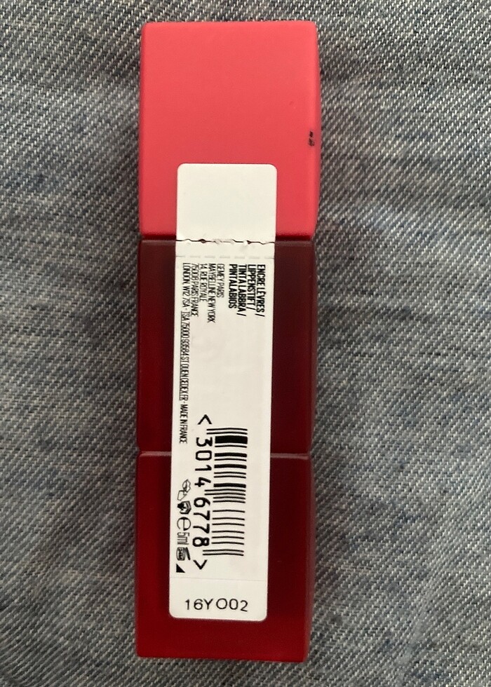 Maybeline ruj - Görsel 2