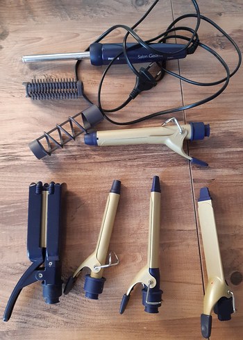 Philips Saç Şekillendirici Seti ince maşa düzleştirici