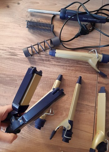 Philips Philips Saç Şekillendirici Seti ince maşa düzleştirici