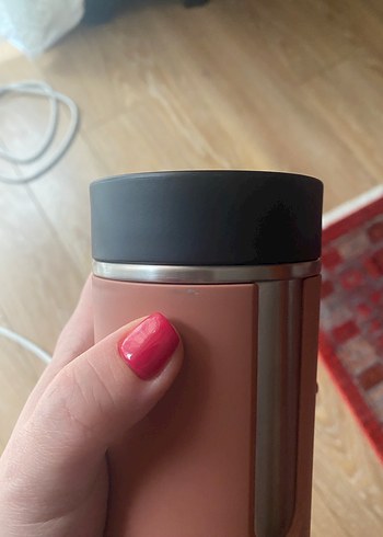 Nespresso Pembe Termos - Nomad Travel Mug Small Terracotta - Görsel 2