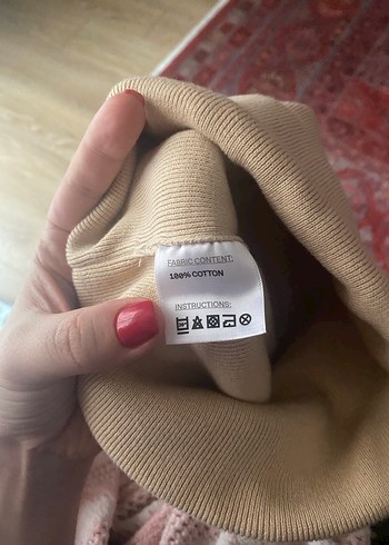 Bej Unisex WWF Panda Örgü Bere - Görsel 3