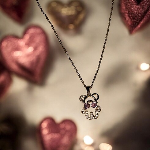 Accessorize Ayıcık Kolye