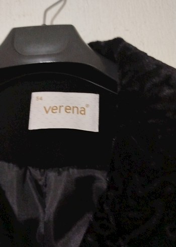 Düğmeli Siyah Uzun Kadın Kaban - Görsel 5