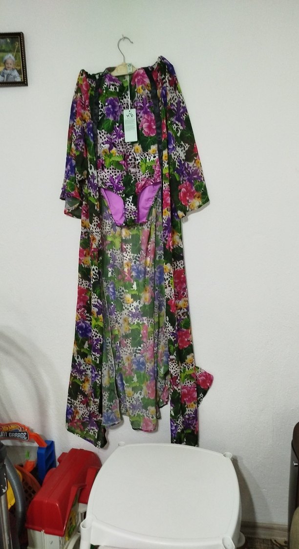 Bohem Renkli Mini Kadın Mayo - Görsel 5