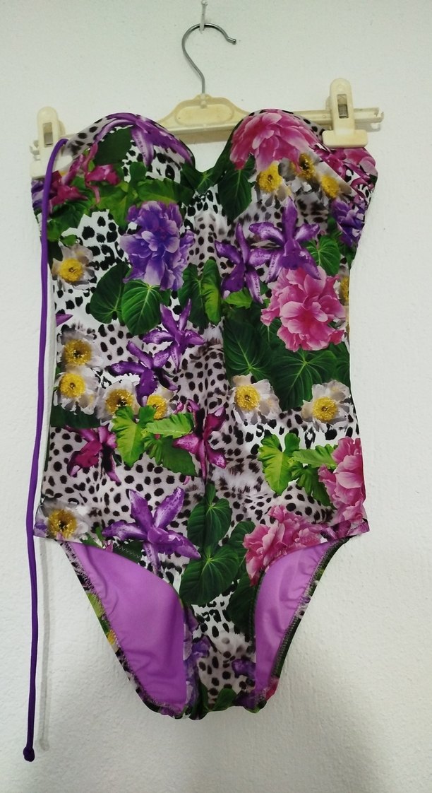 Bohem Renkli Mini Kadın Mayo - Görsel 2