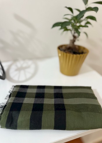 Burberry Kadın Çok Renkli Pamuklu Bohem Şal #burberry