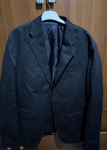 Zara Lacivert Erkek Ofis Takım Elbise Ceket