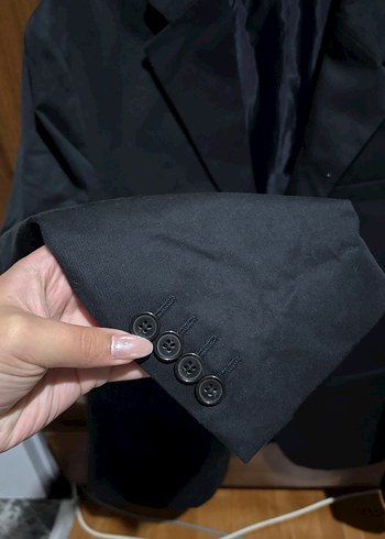 Zara Zara Lacivert Erkek Ofis Takım Elbise Ceket