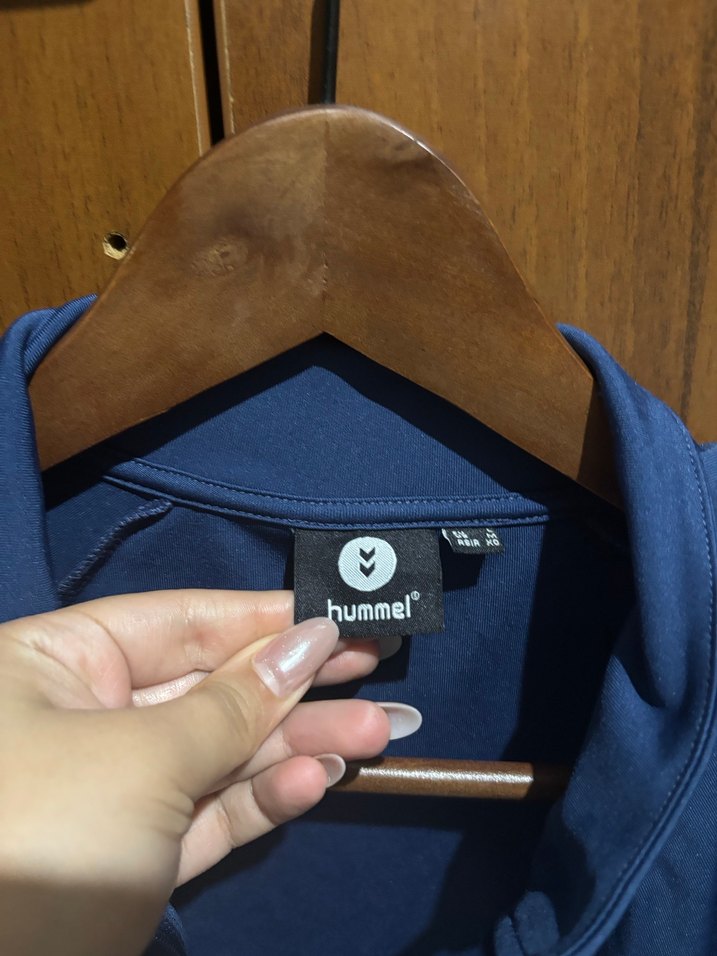 Fermuarlı Lacivert Yüksek Yakalı Kadın Spor Üstü - Görsel 5