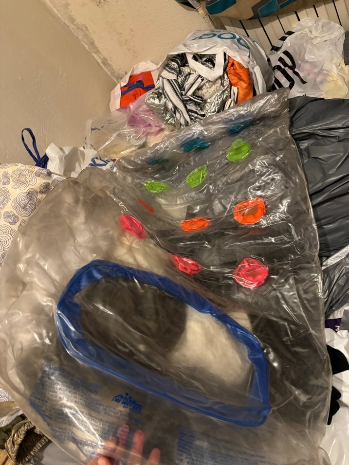 Çocuklar İçin Pastel Renkli Şişme Havuz Minderi - Görsel 5