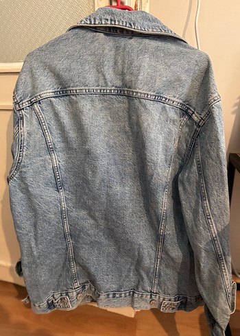 H&M Mavi Kadın Denim Ceket - Görsel 6