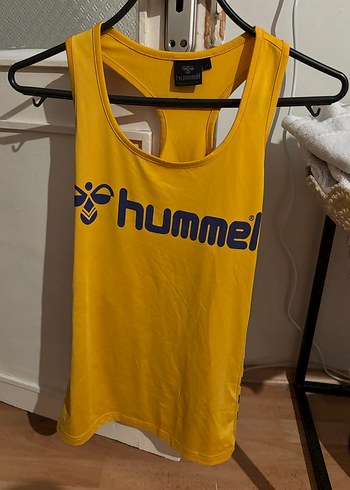 Sarı Hummel Baskılı Spor Atlet - Görsel 2